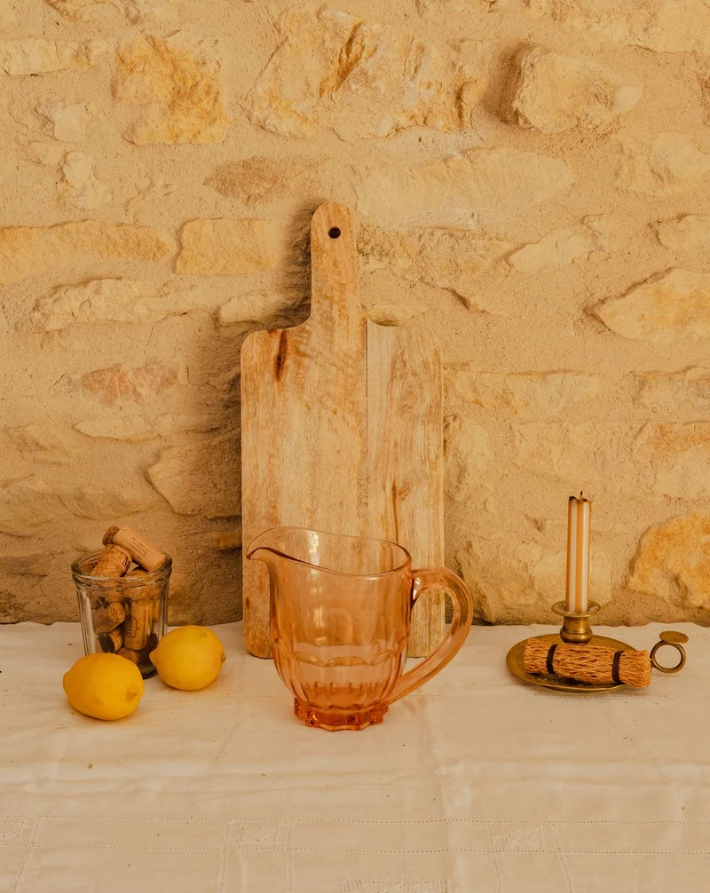Gabrielle, la carafe en rosaline N°174