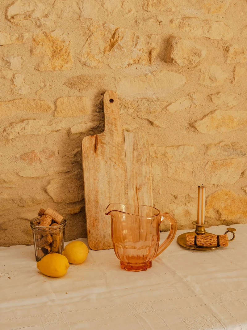 Gabrielle, la carafe en rosaline N°174