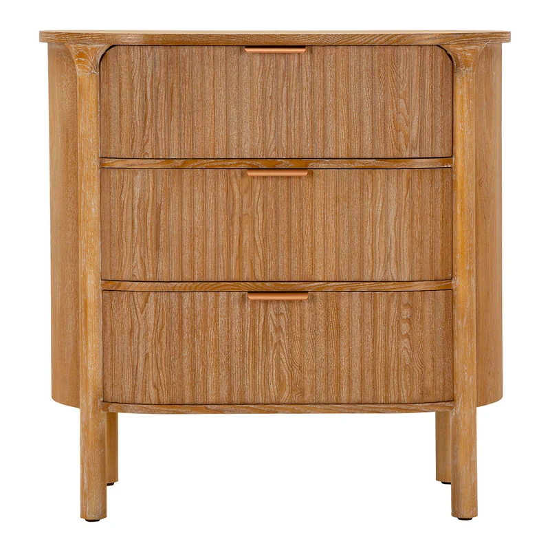 Commode 3 tiroirs Ernesto Bois de sapin