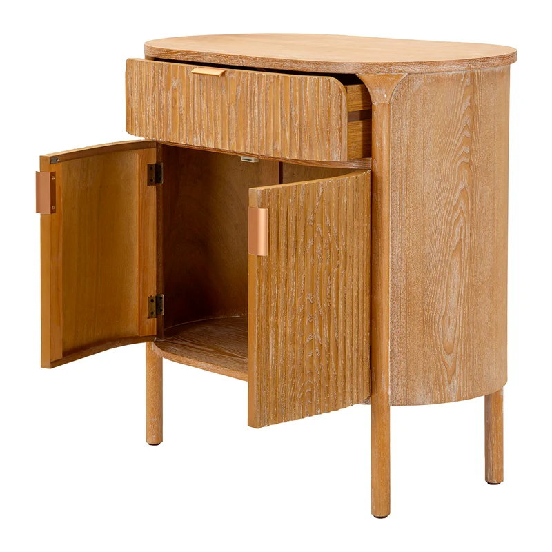 Buffet 2 portes 1 tiroir Ernesto Bois de sapin