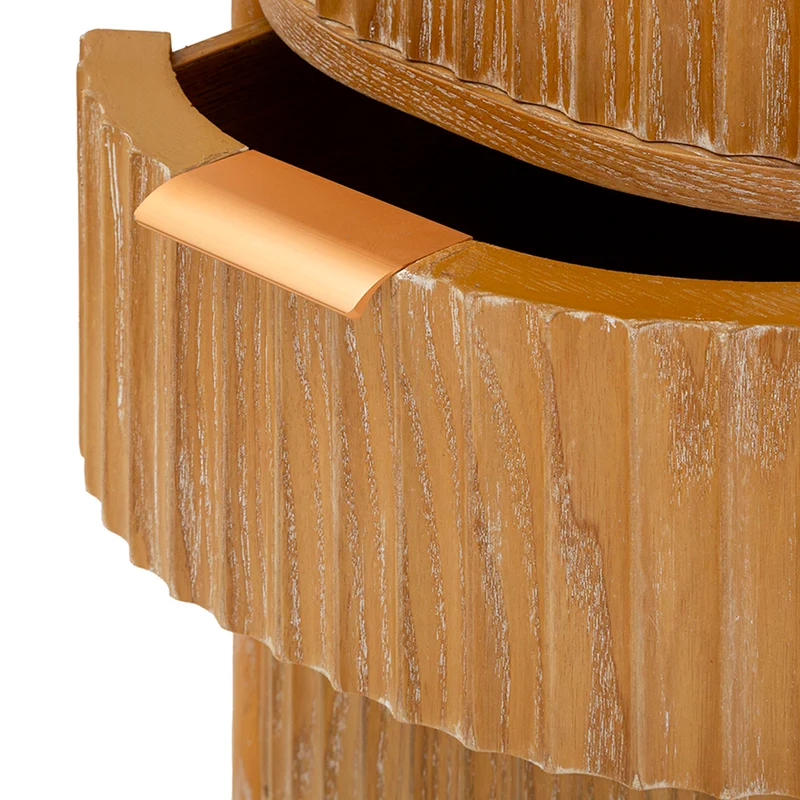 Chiffonnier haut 4 tiroirs Ernesto Bois de sapin