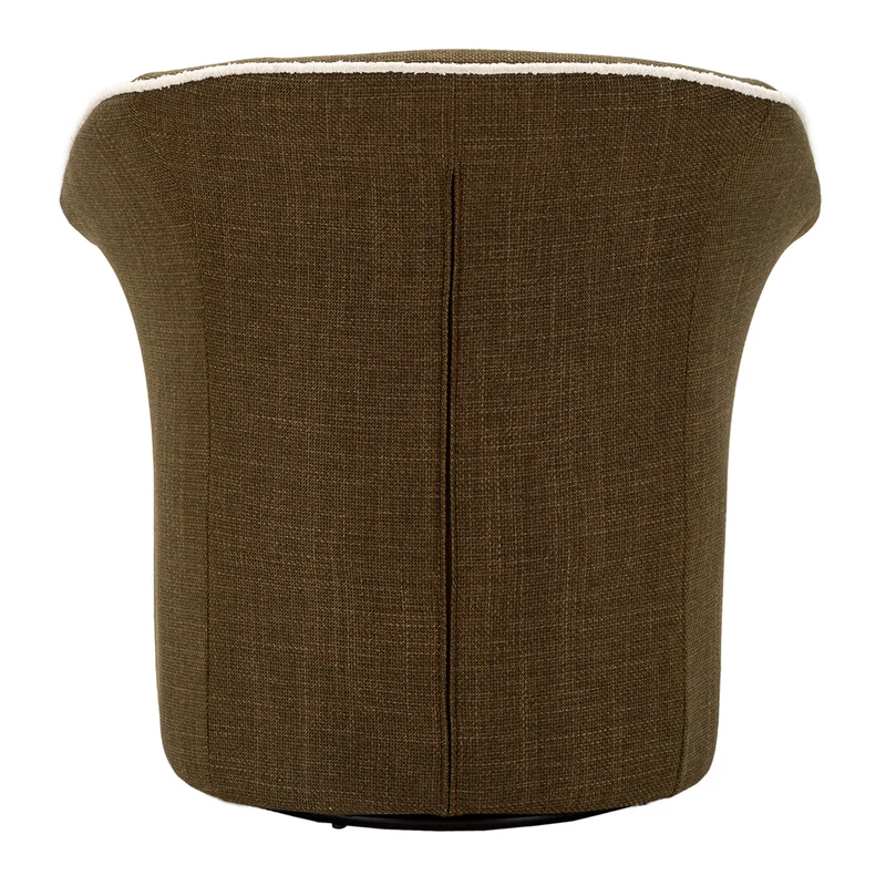 Fauteuil pivotant Sienne Kaki