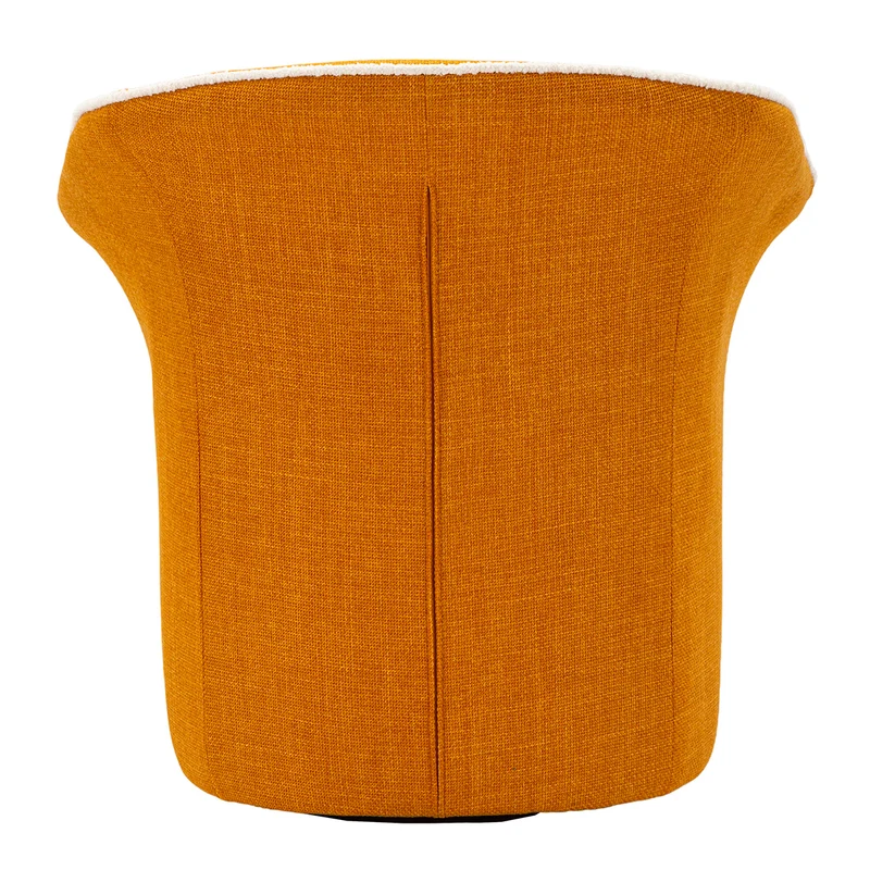 Fauteuil pivotant Sienne Jaune moutard