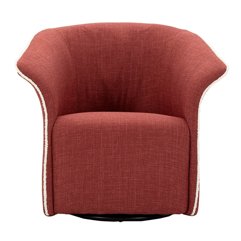 Fauteuil pivotant Sienne Bordeaux