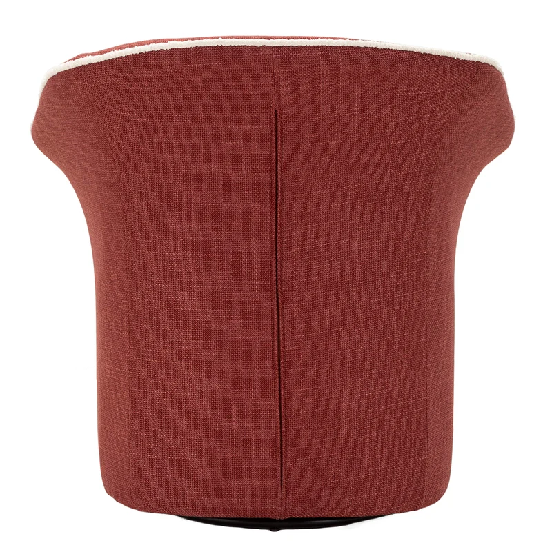 Fauteuil pivotant Sienne Bordeaux