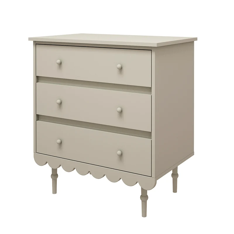 Commode 3 tiroirs Wood Luck Babushka Olive
