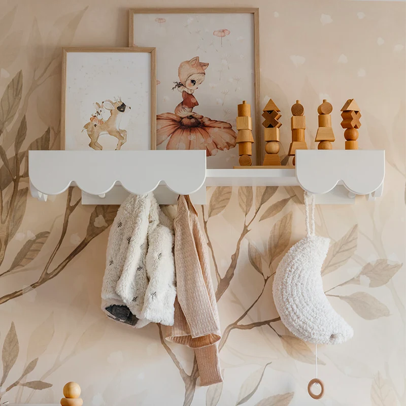 Etagère murale Wood Luck Babushka Blanc