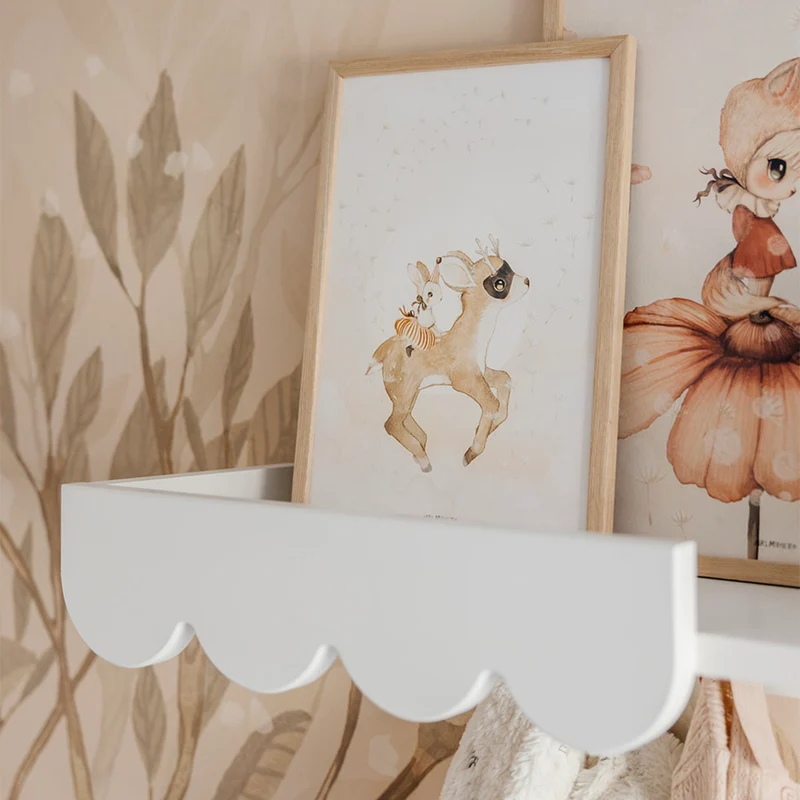 Etagère murale Wood Luck Babushka Blanc