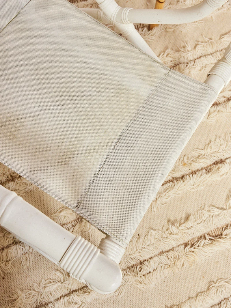 Jakob, le fauteuil en bambou blanc N°1286