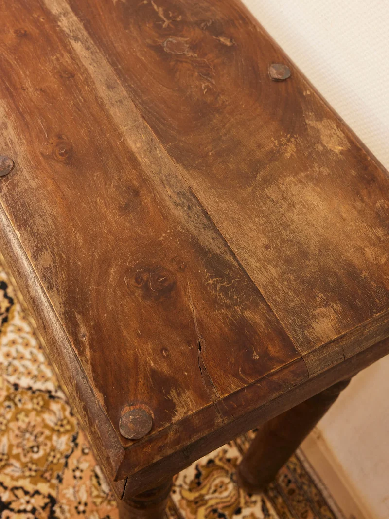 Alfred, le guéridon en bois exotique N°1438