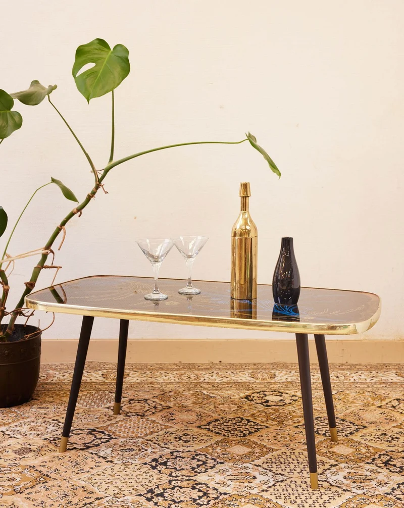 Donna, la table basse en verre N°1544
