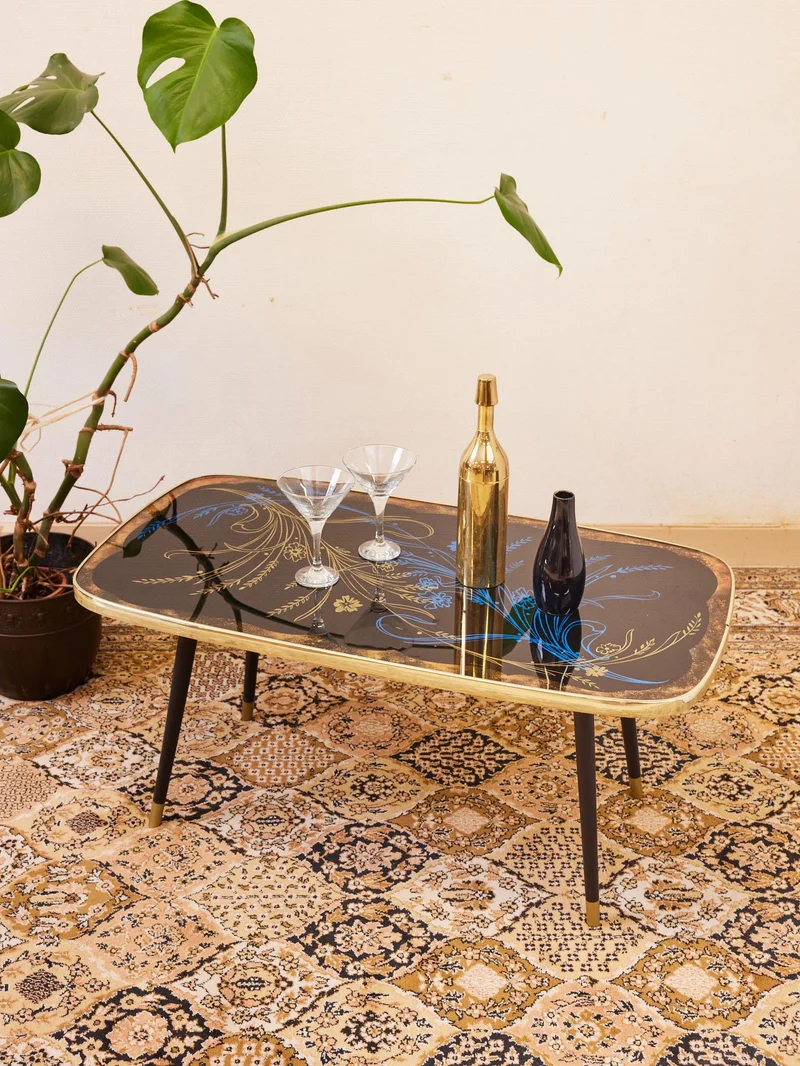 Donna, la table basse en verre N°1544