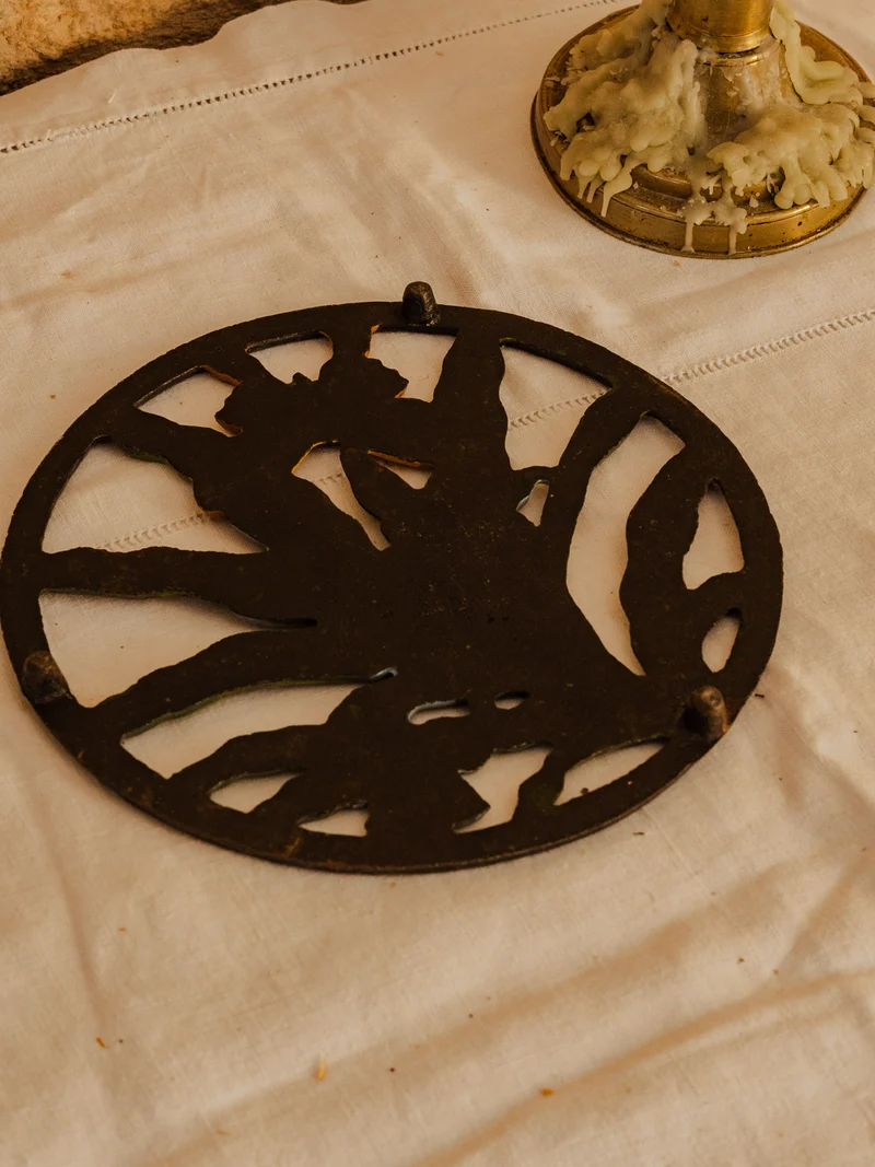 Nestor, le dessous de plat en métal N°770