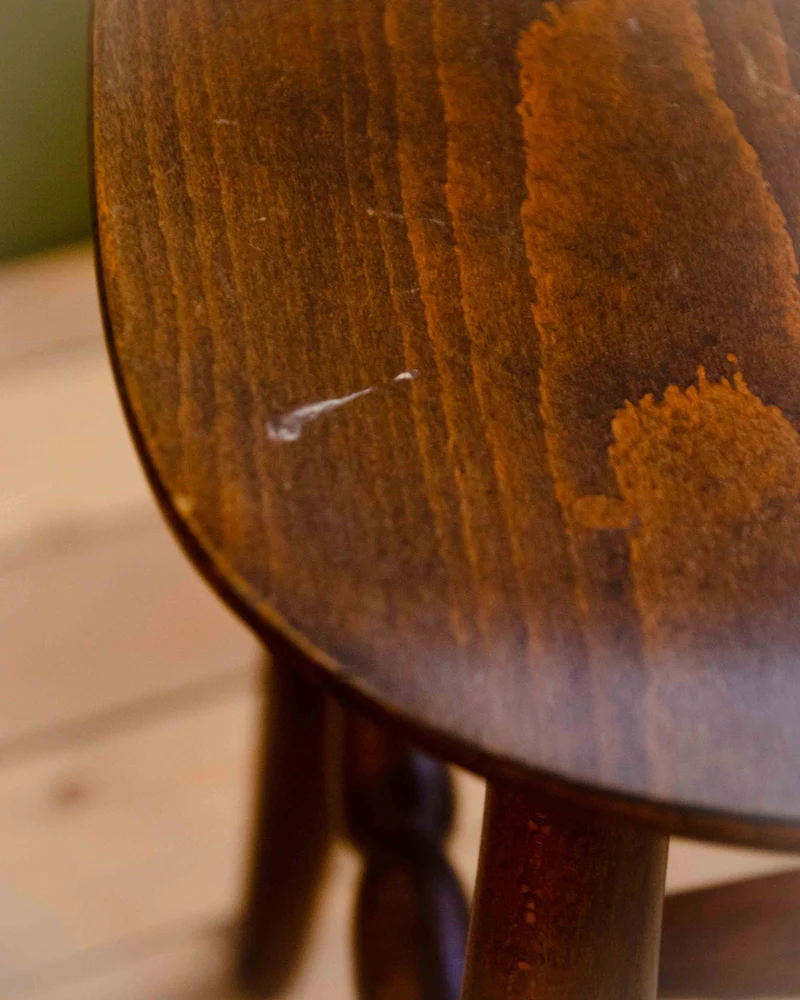 Claude, la paire de chaises en bois N°1589