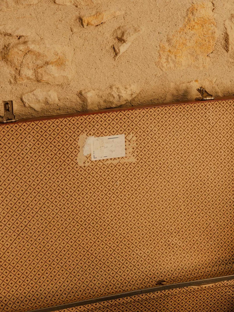 Lucienne, la valise en cuir marron N°326