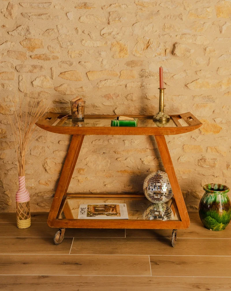 Henriette, la desserte en bois N°215