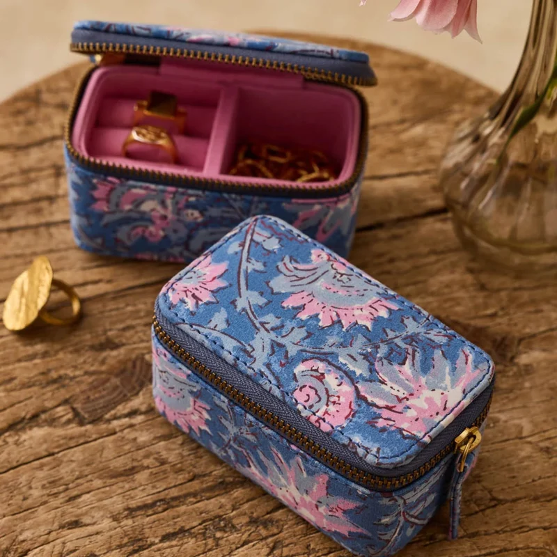 Boîte à bijoux Soumaya - Blue Capri