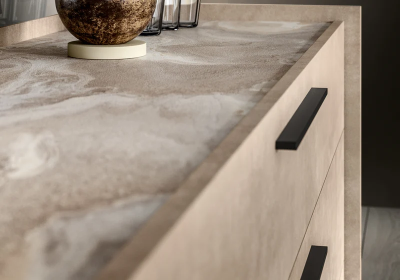 Commode design italien effet pierre – Dune