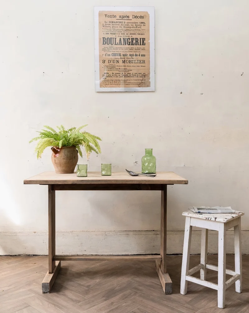 Denise, la table à manger en bois N°1194