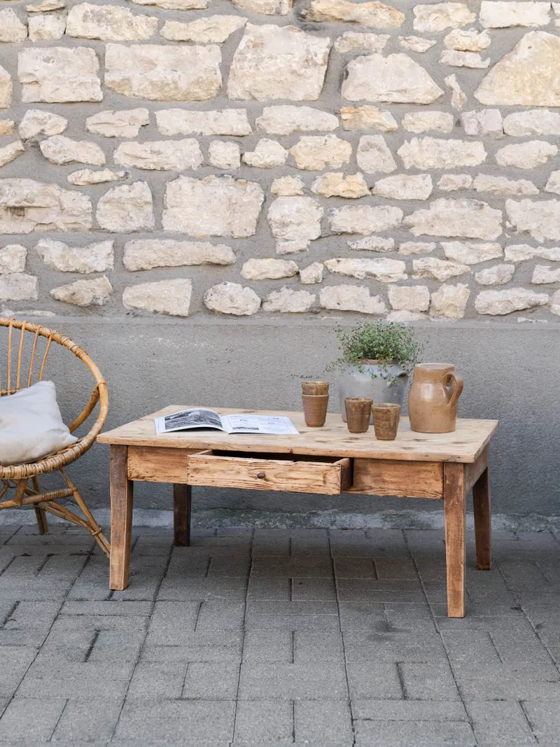 Léonie, la table basse en bois N°1148