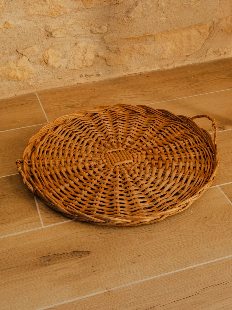 Ambroise, le panier de service en osier N°975