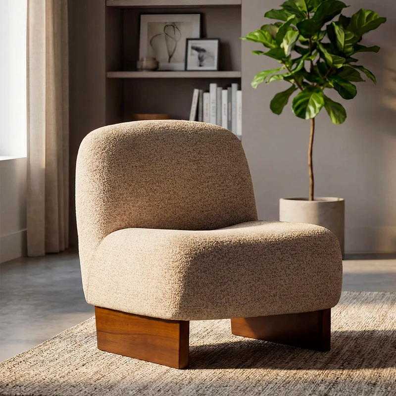 Fauteuil Yumé Taupe