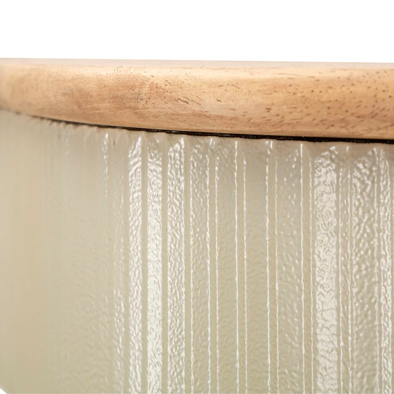 Étagères murale 86 et 65 cm Frieda Vert et Taupe