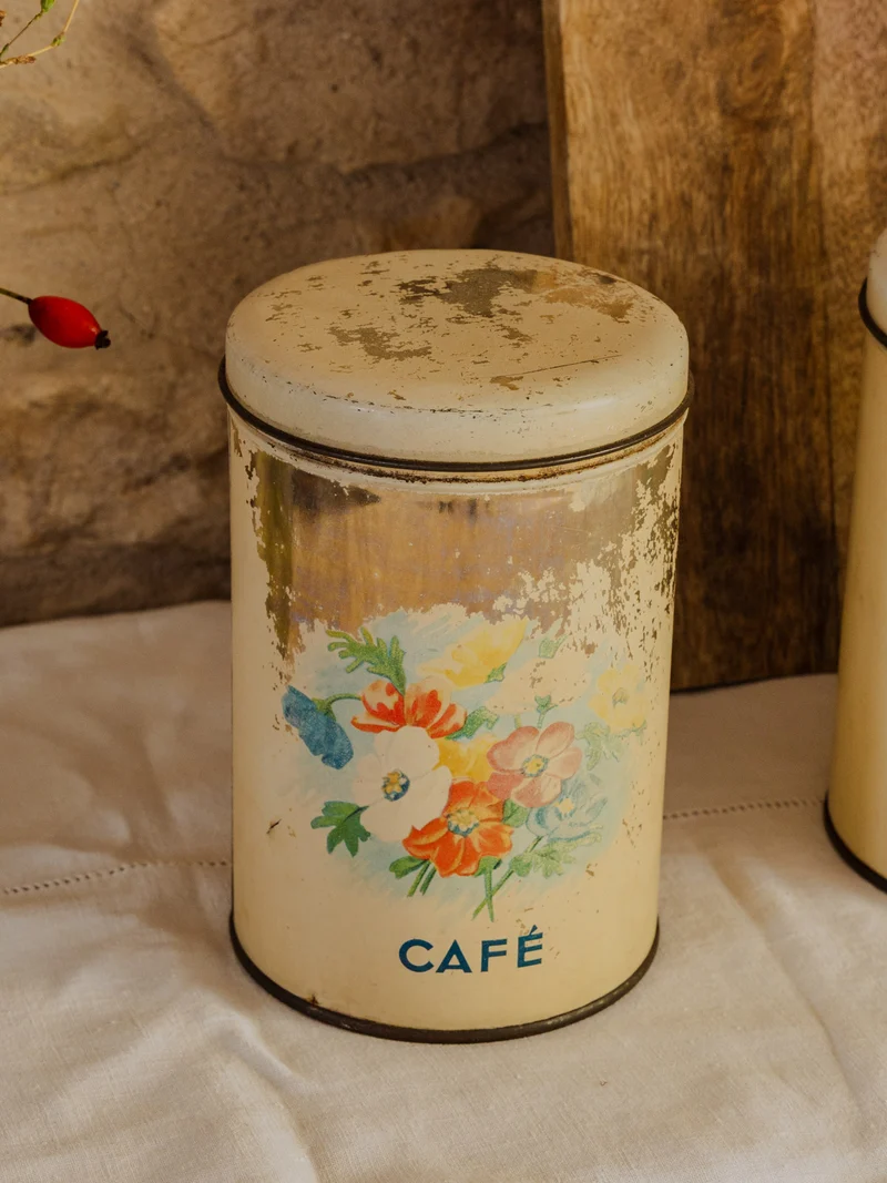 Alix, le lot de 3 pots de cuisine en métal N°1147