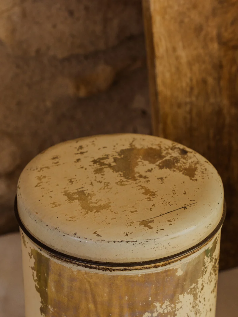 Alix, le lot de 3 pots de cuisine en métal N°1147