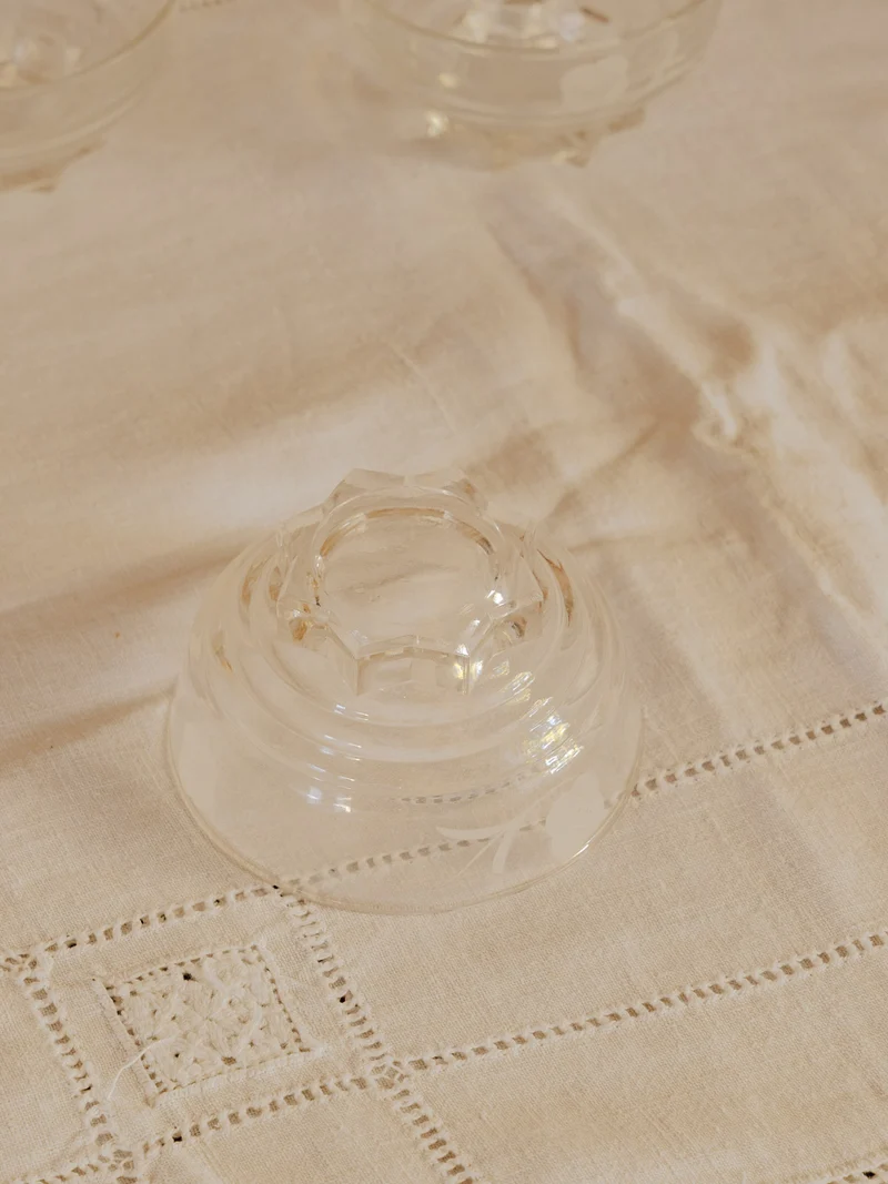 Nestor, le lot de 10 coupelles en verre N°747