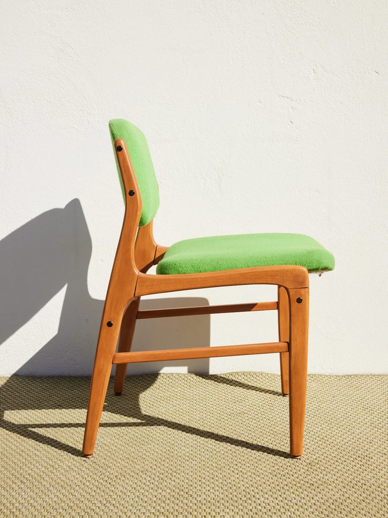 Alma, la chaise scandinave verte N°1927
