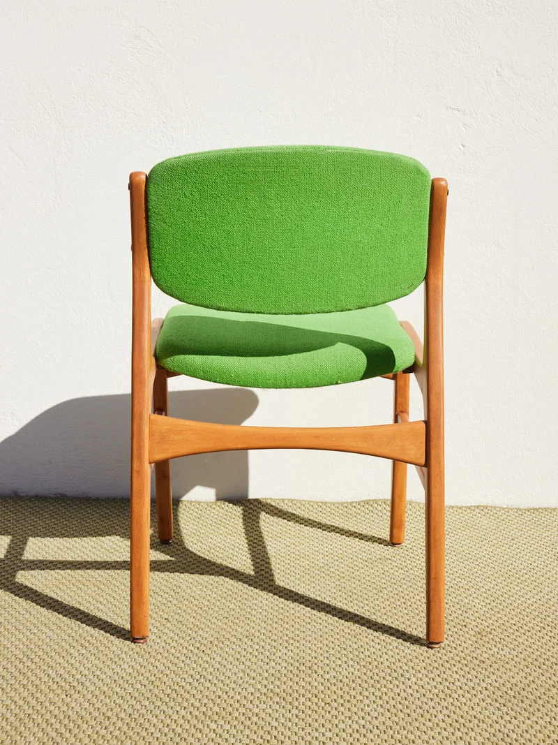 Alma, la chaise scandinave verte N°1927