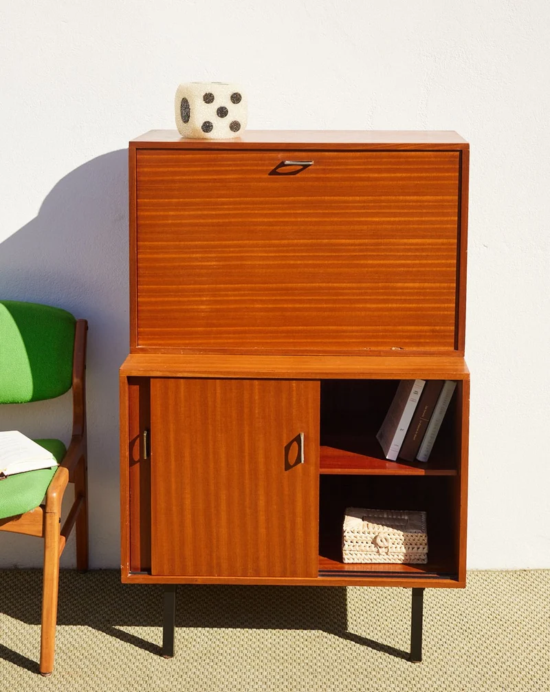 Gustave, le buffet 2 corps en bois vintage N°1636