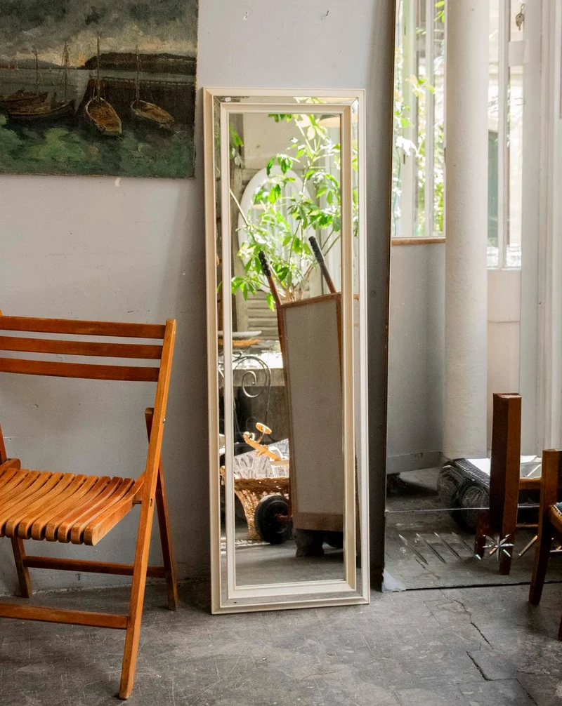 Igor, le miroir au cadre biseauté N°1158