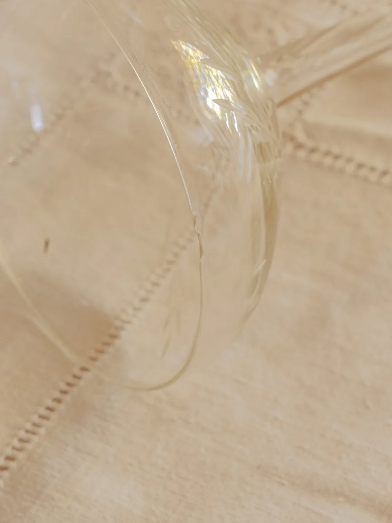 Eugène, le lot de 5 coupes à champagne en verre N°249