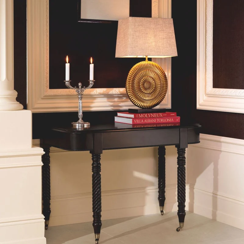 Casa Padrino Luxus Barock Doppel Kerzenhalter im französischen Stil Antik Silber H. 50 cm - Barock Deko Accessoires