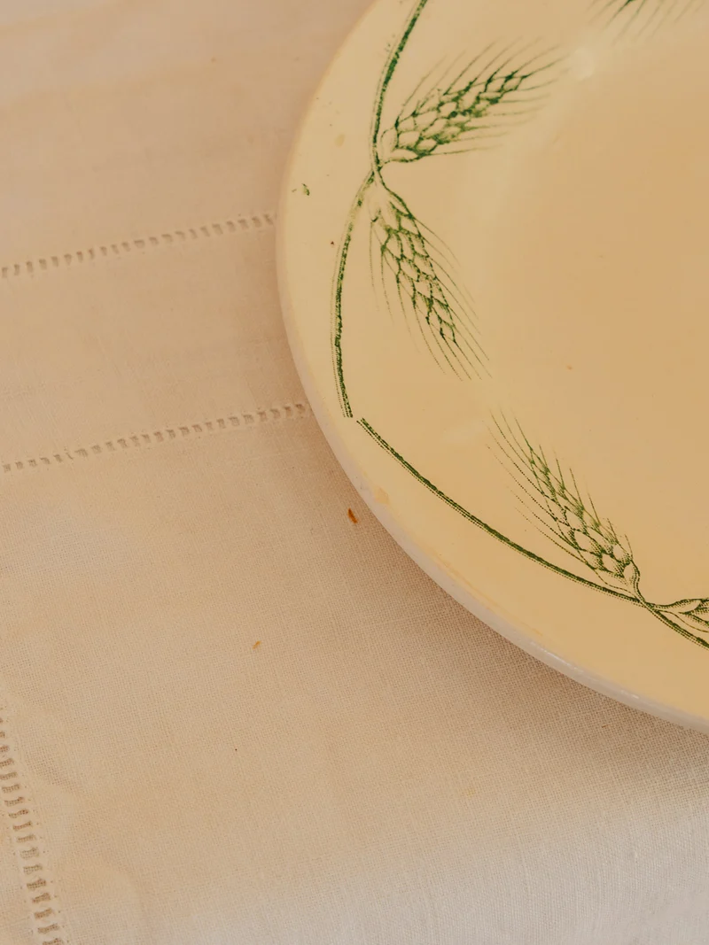 Antoinette, le lot de 4 assiettes creuses en faïence N°346
