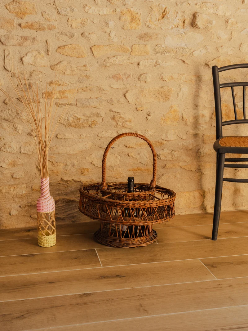 Ambroise, le panier en rotin N°978