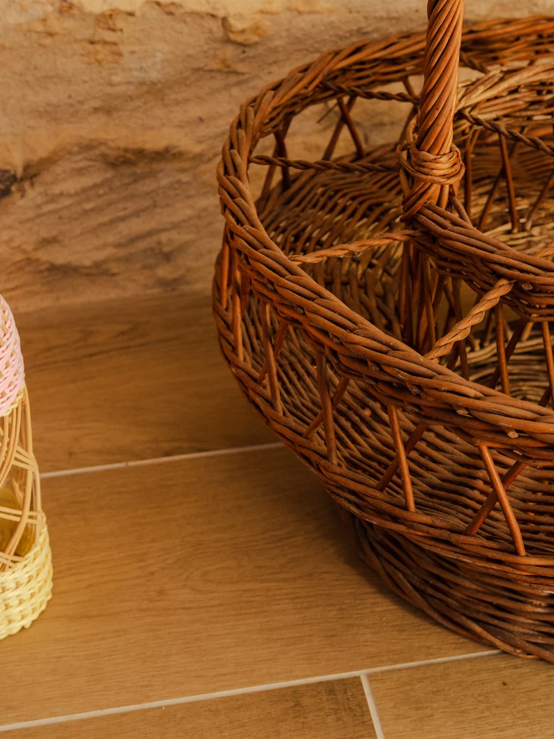 Ambroise, le panier en rotin N°978