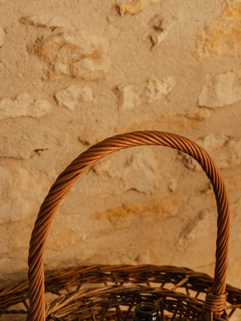 Ambroise, le panier en rotin N°978