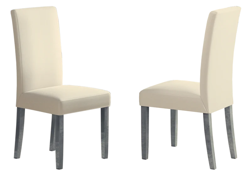 Salle à manger design bois gris foncé – LUNA