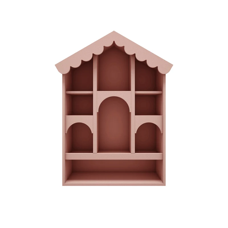 Bibliothèque Wood Luck Babushka Rose