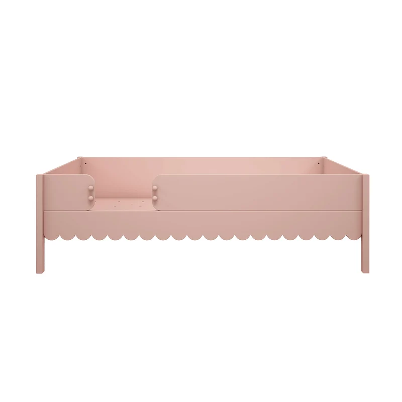 Lit superposé 90x200 sommiers et tiroir inclus Wood Luck Babushka Rose