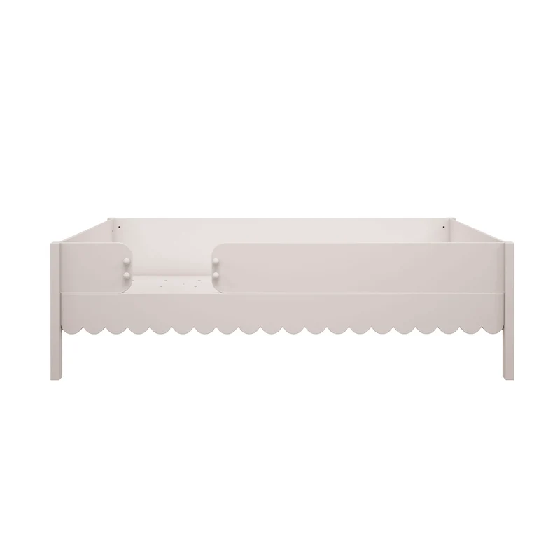 Lit superposé 90x200 sommiers et tiroir inclus Wood Luck Babushka Blanc