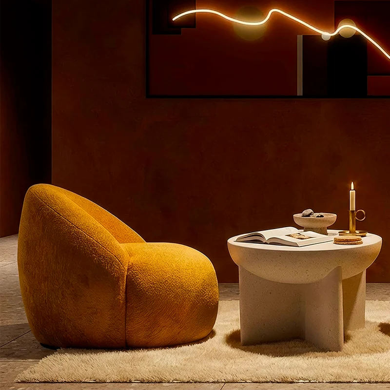 Fauteuil Tayla Jaune moutarde