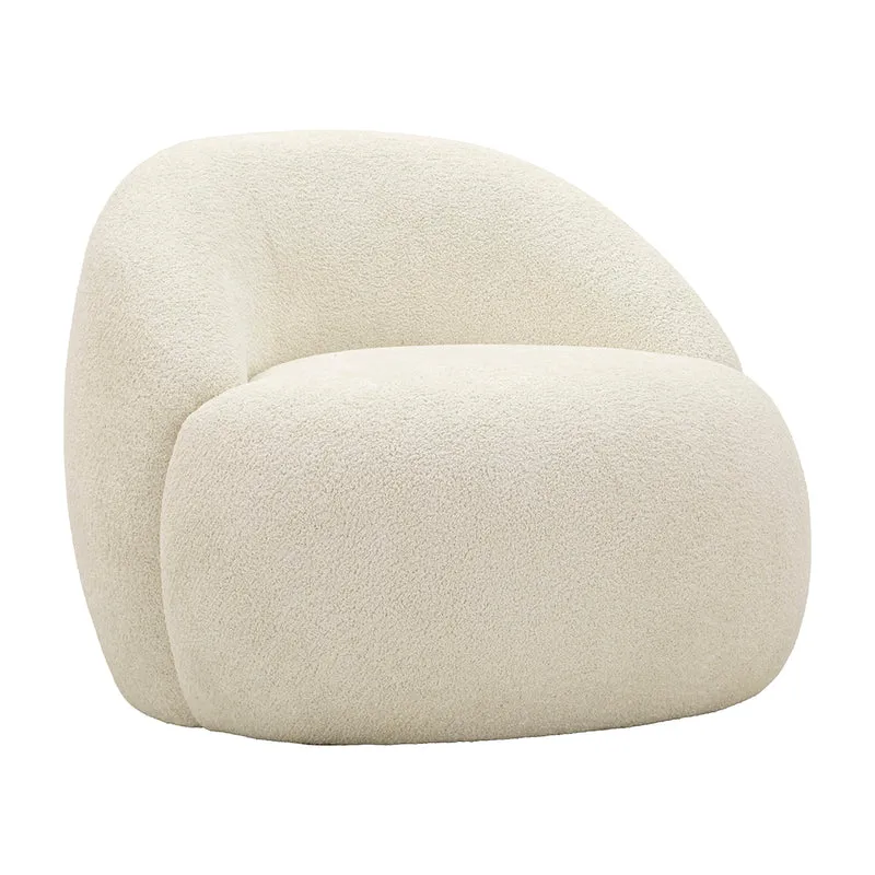Fauteuil Tayla Blanc cassé