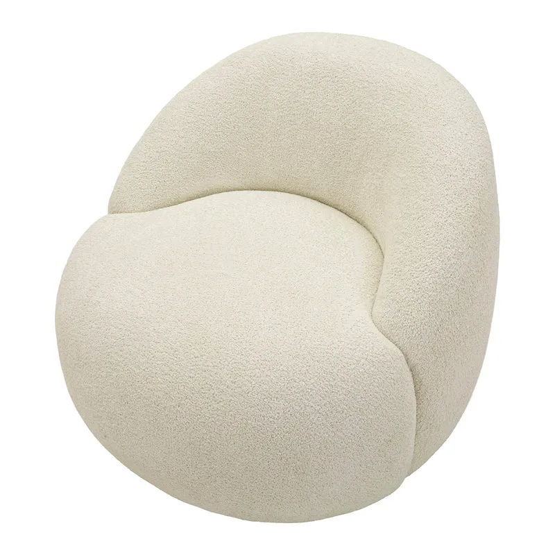 Fauteuil Tayla Blanc cassé