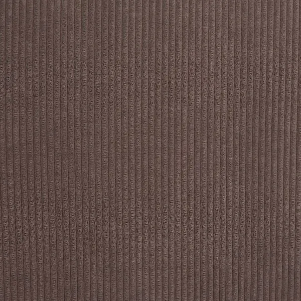 Fauteuil velours côtelé chocolat