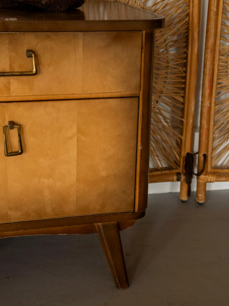 Maïa, la paire de tables de chevet mid-century N°1582