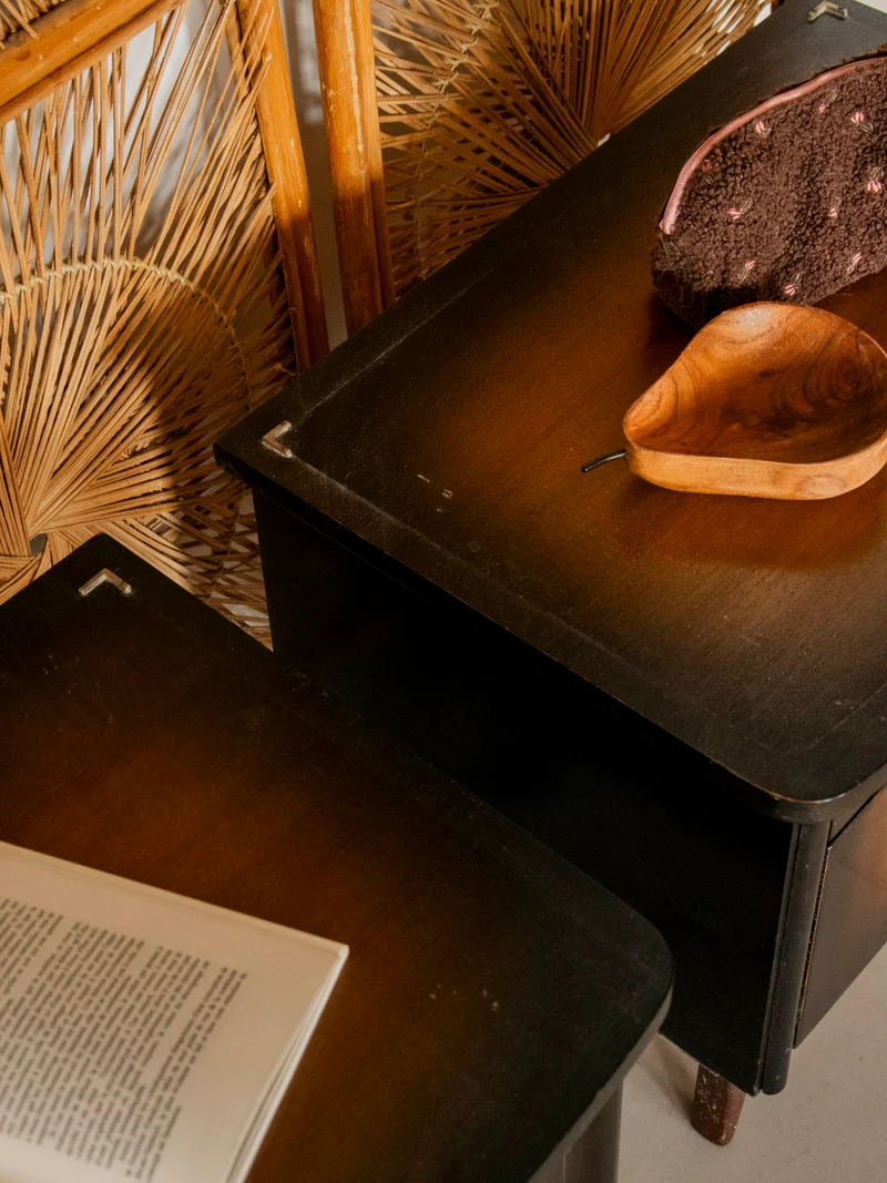 Maïa, la paire de tables de chevet mid-century N°1581